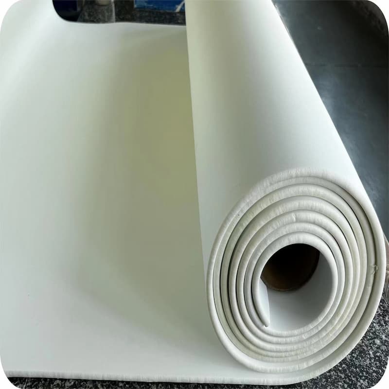 Silicone foam sheet