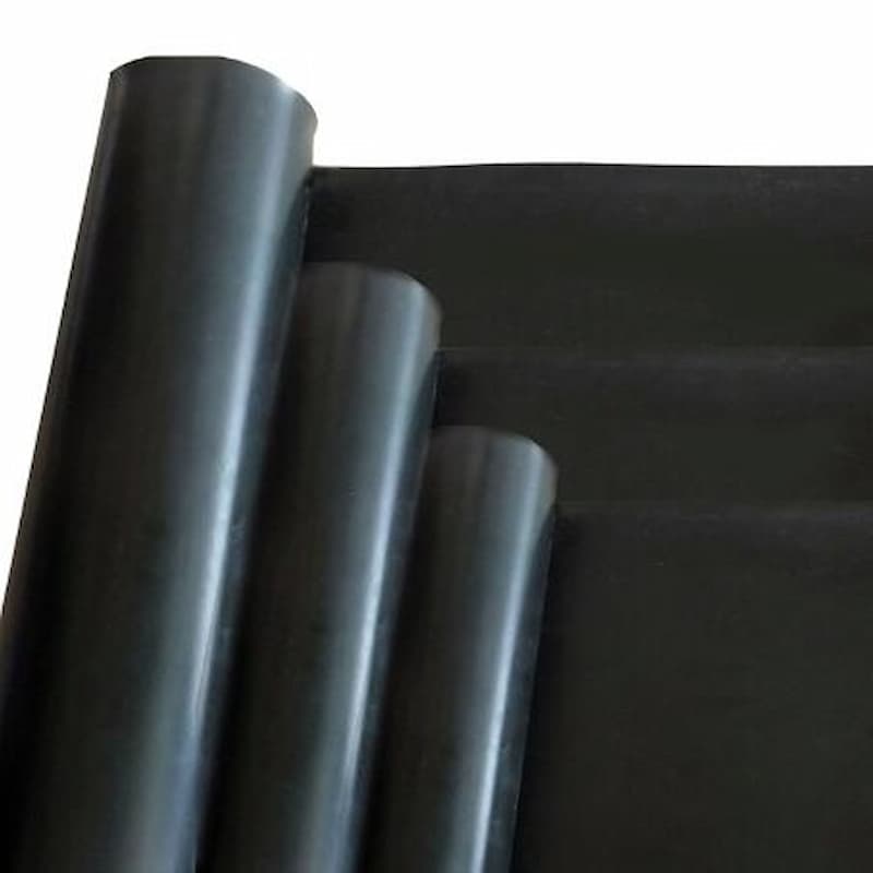 Black rubber sheet
